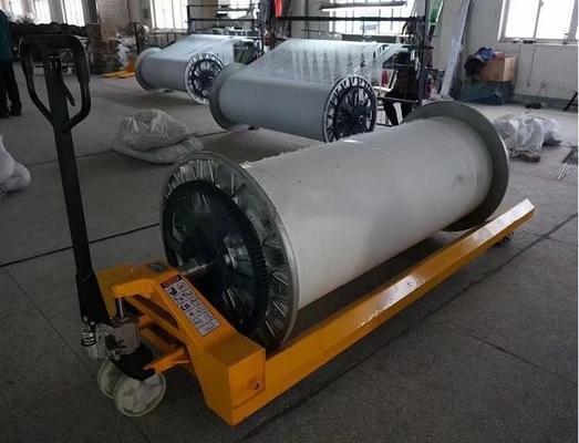 Textile Hydraulic Hand Lift Trolley Cart Material Handling Tools 1500kgs